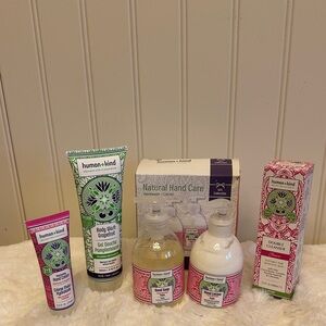 Humankind Pink & Green Hand & Body Care Gift Set